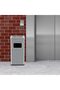 Stainless Steel Square Outdoor Trash Can 29.5x24x60.5cm - Fashionable and Exquisite, Practical and Durable - 7
