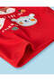 Infant Boys Red Printed Fashion T-Shirt - 3