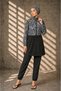 Beli Lace-Up Patterned Full Protection Hijab Swimsuit Set - 2