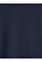 Navy Blue V-Neck Soft Touch Women's T-Shirt - 3