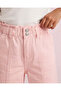 Girls Pink Cut And Sew Mom Fit Jeans - 3