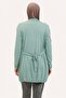 Women's Belted Hijab Cardigan - 3