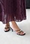 Aurora Women's Heeled Leather Sandals - 2