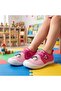 Children's Unisex Linen Non-Slip Sole Velcro Home, School, Nursery, Kindergarten Daily Use Slippers - 5