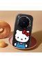Vivo X300 Pro Compatible Case Camera Protector Black Silicone Couple Phone Case Kitty Pattern - 2