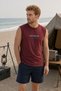 Nisanca Sporty 100% Cotton Men's Pajama Set with Shorts - 5