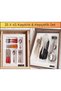 35X45 Cm. White Spoon and Ladle Set of 2 (Can Be Cut up to 32X41 cm)