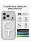 Crystal Palace Case for iPhone 17 Pro - Clear, Drop Protection (13ft/4m), ClearGuard Anti‑Yellowing & Scratch‑Resistant, MagSafe & Wireless Charging Compatible - 2