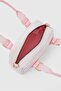 Saffiano Adjustable Hand and Crossbody Bag Powder Pink - 5