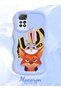 Redmi Note 11 Pro 5g Compatible Case with Camera Protector Blue Silicone Couple Phone Case Rabbit Pattern - 2