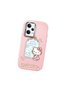 Redmi Note 12 Pro 5g Compatible Case with Camera Protector Pink Silicone Couple Phone Case with Kitty Pattern - 3