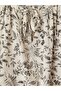 Lcw Grace Ecru Tie-Detail Collar Floral Blouse - 6
