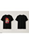 Unisex Oversize Christmas Cat Tshirt - 3