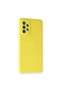 Samsung galaxy a72 case nano inner velvet silicone - yellow - 2