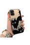 Samsung Galaxy A05 Compatible High-Quality Fun Black Cat Printed Case, Cute Stylish Shock - 2