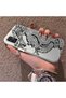 Samsung Galaxy A51 4g Compatible High Quality Chinese Style Black and White Dragon Printed Case