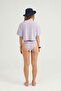 Byblos Terry Towel Tshirt Lavender - 4