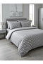 100% Natural Cotton Double Size Fitted Sheet Bedding Set with 4 Pillowcases, 6 Pieces - 2