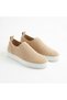 Zrk-X106 Premium Comfortable Slip-On Laceless Breathable Knitwear Men's Shoes Beige - 3