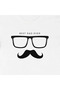 Father's Day Gift Dad Themed Printed Oversize Crew Neck T-Shirt - White - 2