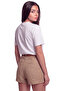 Women's Leopard Ribbon Printed Relaxed Fit T-Shirt White - 7