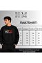 Geometric Pattern Printed Crew Neck 2 Thread Sweatshirt - 3