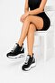 Women's Wedge-Heeled Sneakers [10] cm