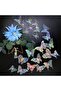 Removable 3D Shiny Sliver Wall Stickers Decals with Set, 60 Pieces - 4