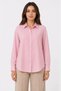 Long Sleeve Shirt with Buttons, Classic Collar, Suitable for Casual and Office Wear - Powder Pink