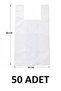 50 Pieces of 50X90 cm Thick Durable White Bags, Goods Transport Bags, Large 50X90 cm Bags, Not Suitable for Contact with Food! ! !