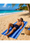 100% Cotton Beach Towel 90X175 cm Striped Large Size Sea Towel Soft - 2