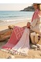 100% Cotton 100X200 cm Large Size Peshtemal - Beach Towel, Spa & Hammam Peshtemal, Quick Drying Bath Towel - 3
