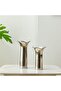 New In Heritage Candle Pillar Holder Lrg 12X9X25 Cm Nickel - 2