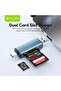 قارئ بطاقات OTG-51 متعدد الوظائف 2 في 1 ومحول نقل بيانات OTG لبطاقات Micro SD / TF - 5