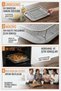 Oven Airfryer Basket and Drip Tray Set Oven Tray Air Fryer Basket Oven Type Crispy Vegetable Chicken French Fries Rack 25X25 cm 304 Stainless Steel Inox 723429 - 4
