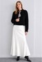 Scarf Polo Collar Pearl Buttoned Women's Beard Knitwear Sweater - 5