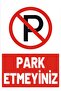 Park Etme Levhası