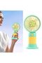 Mini Portable Fan with Base Small USB Rechargeable Tool Pocket Fan for Indoor Outdoor Home Office Kitchen Travel Turquoise - 4