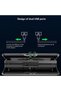 Laptop cooler, 17-inch, 6-level height adjustment, ergonomic design, USB port, fast heat dissipation, silver. - 3