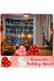 3-Piece Valentine's Day LED Plastic Heart-Shaped Sign Lights, Battery Powered, Weddings, Birthdays, Family Parties, Wall Decor, Red, Pink, White. - 3