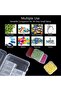 Bead Storage Boxes – 15 Clear Storage Boxes with Lids – Rectangular Mini Plastic Boxes for Small Jewelry and Accessories - 3