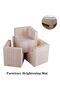 A set of 4 wooden bed frame booster pads – 10cm high – suitable for heavy furniture – easy to assemble, ergonomic, and easy to clean. - 3