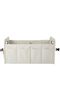 Car trunk organizer, car storage, storage box, foldable, multi-compartment, car storage bag, 55*32*32CM, suitable for SUVs (beige) - 3