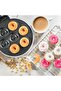 7-hole mini donut maker with non-stick coating - green - 3