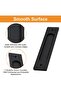 18cm rectangular sliding door handle, 4 black aluminum flat handles, non-stamped, suitable for doors, cabinets and barn sliding windows. - 2