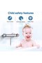 Thermostatic shower faucet with safety button, compatible with 38°C, made of brass. - 3