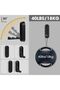 Folding hooks, black folding wall hooks (4-pack), heavy-duty folding hooks, towel hooks - 3