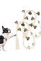 Two dog doorbells for potty training, handmade hanging doorbells, doorknobs, easy for puppies to ring, signal when to go out, 75-78cm.