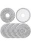 Mop Pads for Dreame L10 L10S L20 L30 L40 L50 Ultra X30 X40 X50 Prime ECOVACS T3OS T50 Mova P10 P50 Robot Vacuum Cleaners 6-Pack