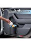 2 pieces -Car cup holder clip- PU leather drink holder/bottle holder with metal clip, Suitable for car doors and back seat, scratch-resistant, multifunctional storage box and mini storage box, black - 4